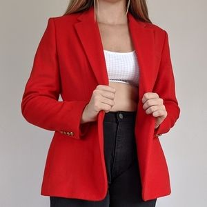Lauren Ralph Lauren Red/Orange Women's Blazer